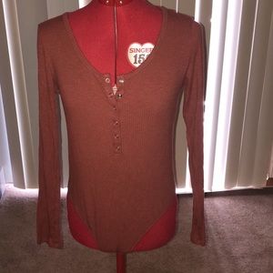 Button down Bodysuit